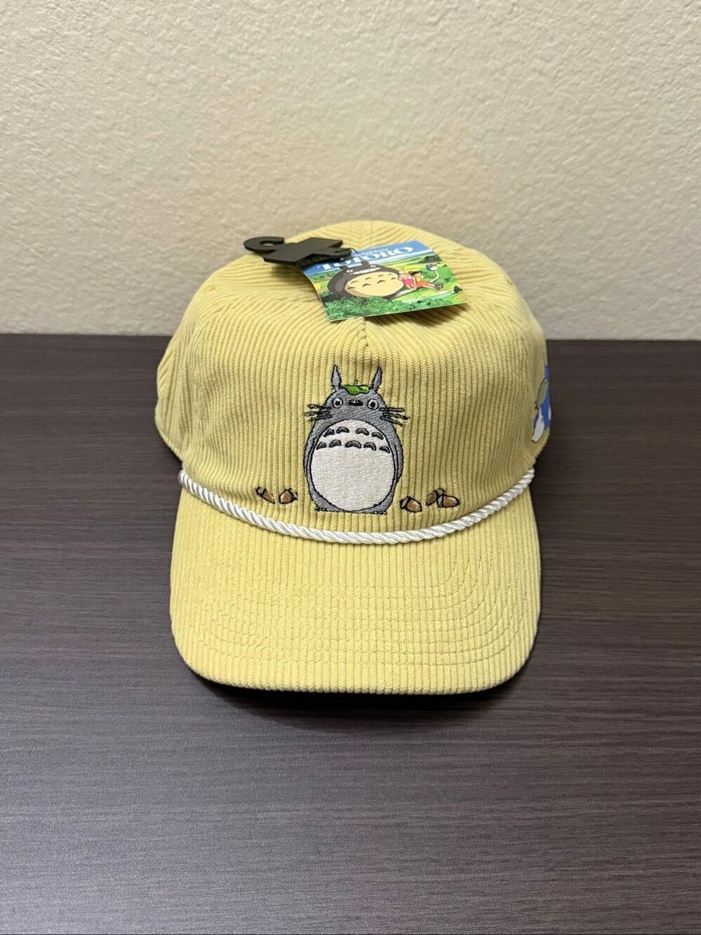 Studio Ghibli My Neighbor Totoro Embroidered Cord Snapback Hat